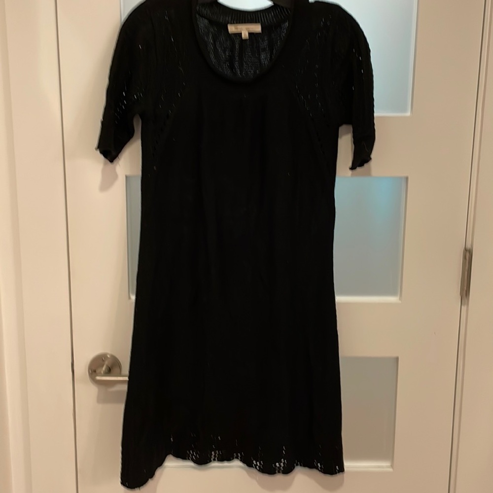 Les Petites black knit dress size 2